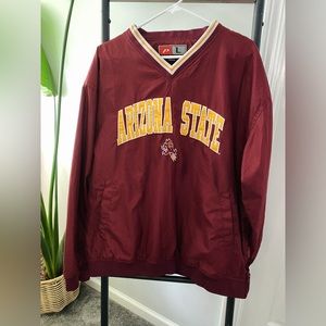 Vintage Arizona State University Sun Devils Pullover Windbreaker